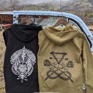 Fitted Zip Hoodie